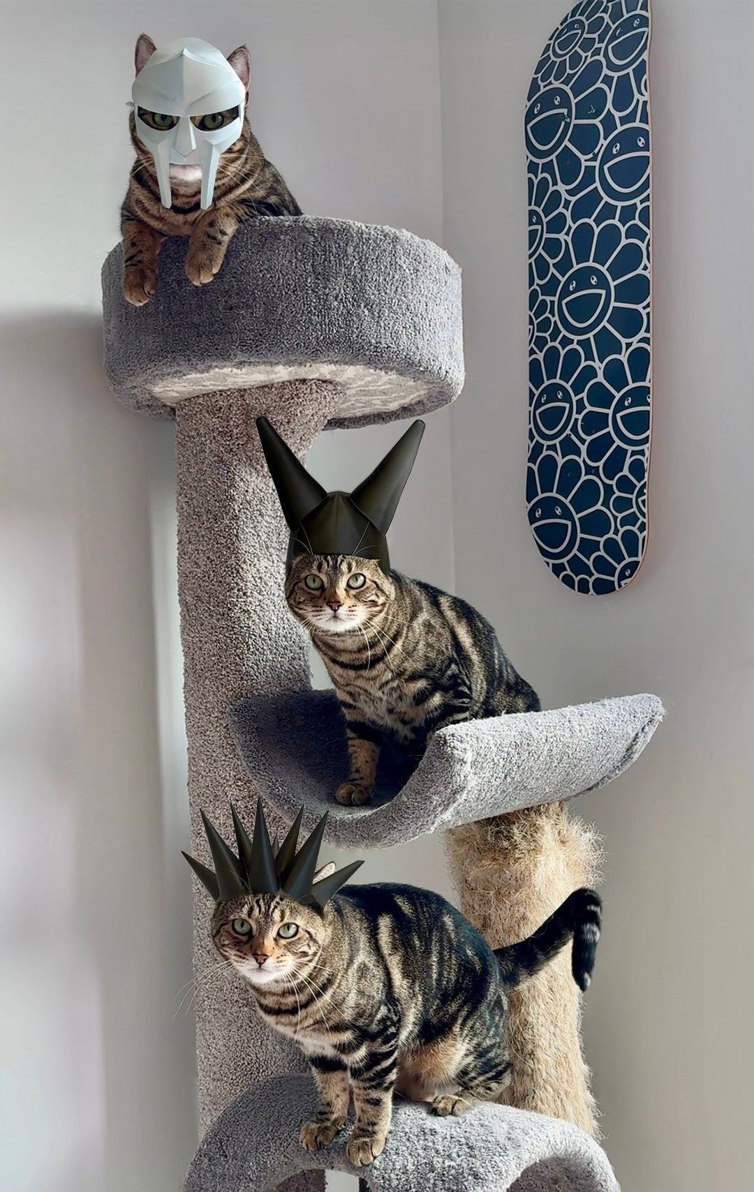 THREE PACK CAT MASKS
